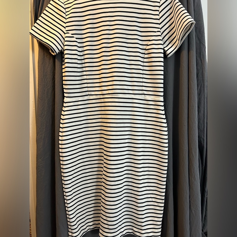 Banana Republic Striped Bodycon Dress, size 8, never worn, great condition